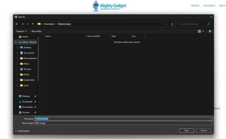 How to fix a file open/save dialogue taking a lot of time to open in web browsers