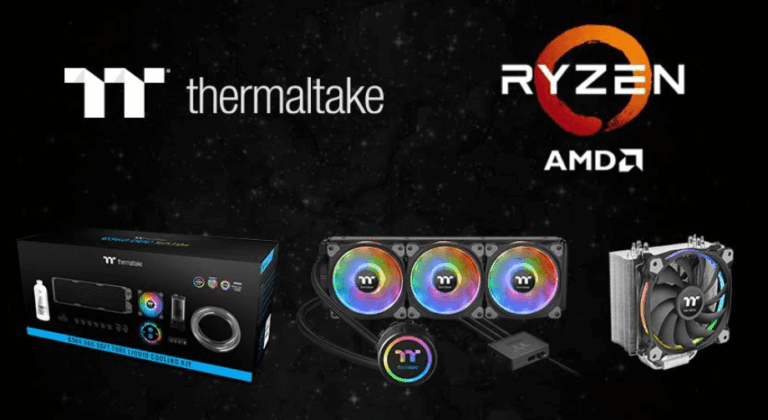 Thermaltake lists their recommended coolers for AMD Ryzen 3000 series