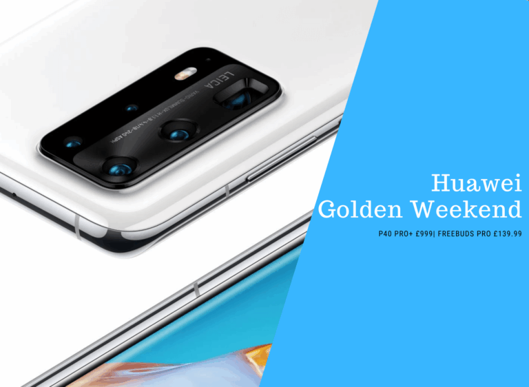 Big Discounts with Huawei: Huawei P40 Pro+ for £999, Huawei FreeBuds Pro for £140, Huawei Watch Fit for £90 & Huawei Sound X for £199
