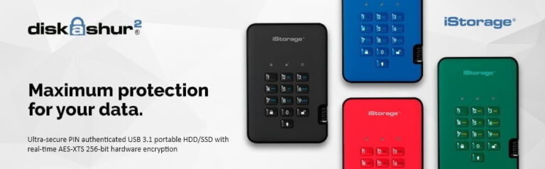 iStorage diskashur 2 Review – 2TB secure portable storage