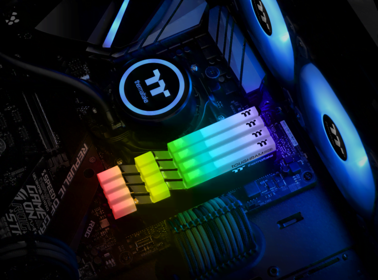 Thermaltake announces TOUGHRAM RGB 16GB 4600MHz DDR4 Gaming Memory for under £200